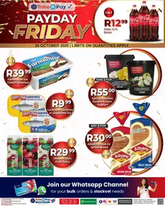 Preview of Take n Pay flyer valid from 24/10/2025