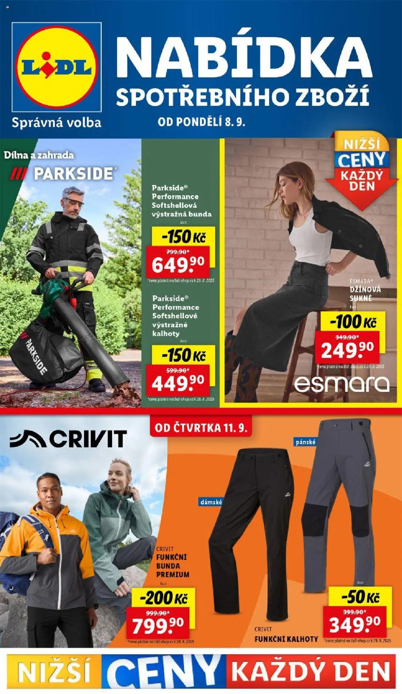  LIDL leták příští týden od 09.09.2025 >> Lidl Akce