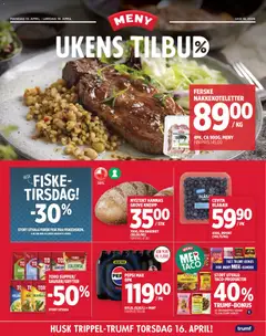 Forhåndsvis Meny kundeavis fra butikk Meny gyldig fra 13/04/2026
