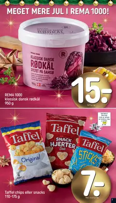 Eksempel på tilbudsavis Tilbudsavis fra butik Rema 1000 gyldig fra 14/12/2025 | Side: 7