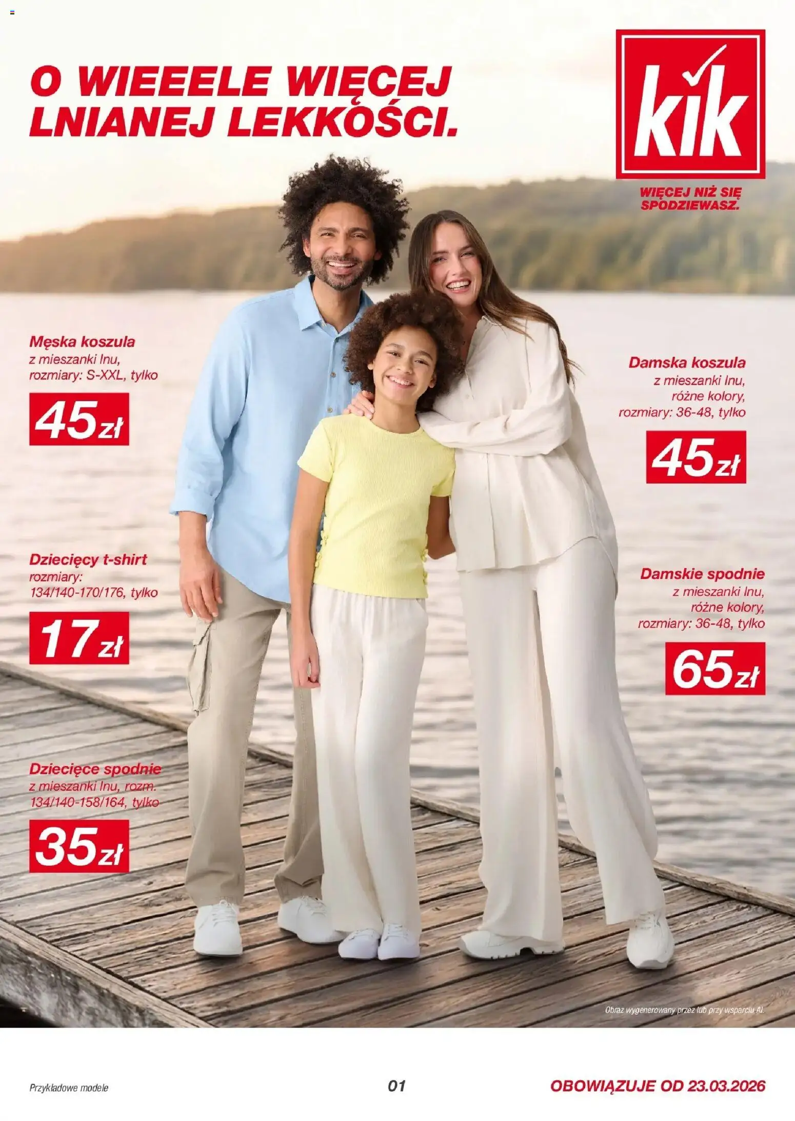 Pogląd gazetki "Kik gazetka" ze sklepu Kik ważnej od 23.03.2026