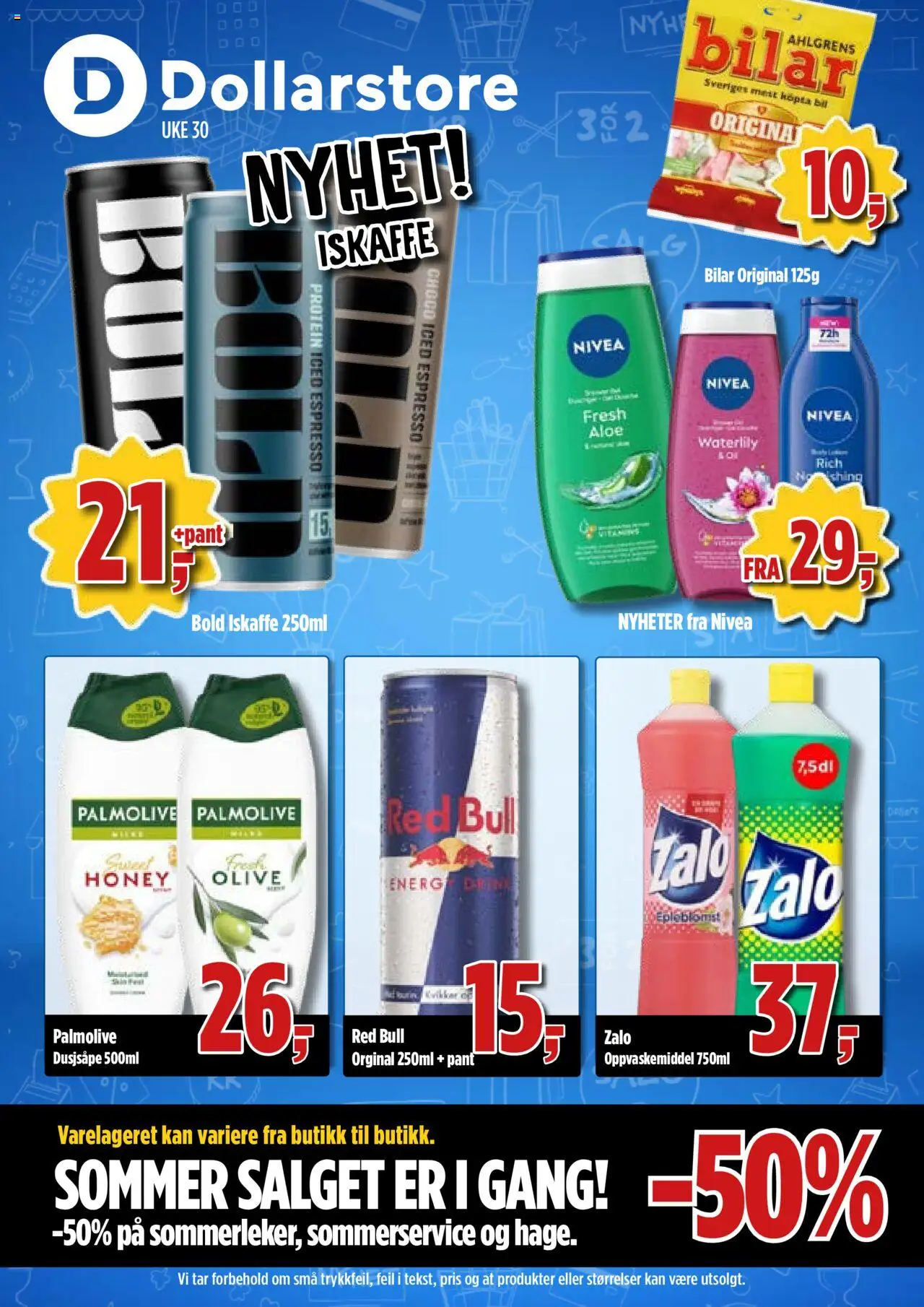 Kundeavis Dollarstore gyldig fra 21/07/2025 - Sidenummer 1