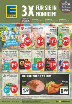 Vorschau von dem Prospekt des Geschäftes Edeka, gültig ab dem 14.09.2025