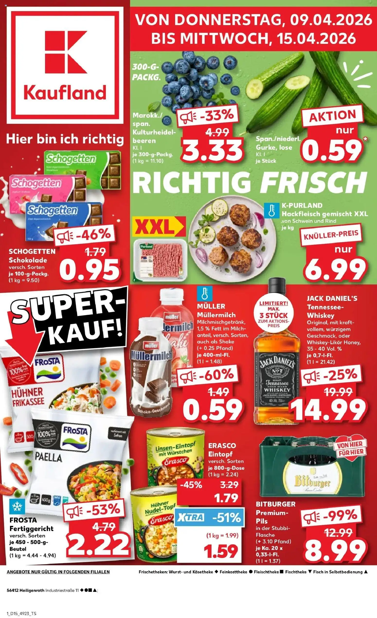Vorschau von dem Prospekt des Geschäftes Kaufland, gültig ab dem 08.04.2026