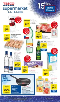 Náhled nabídky: Tesco Supermarket platný od 03.09.2025