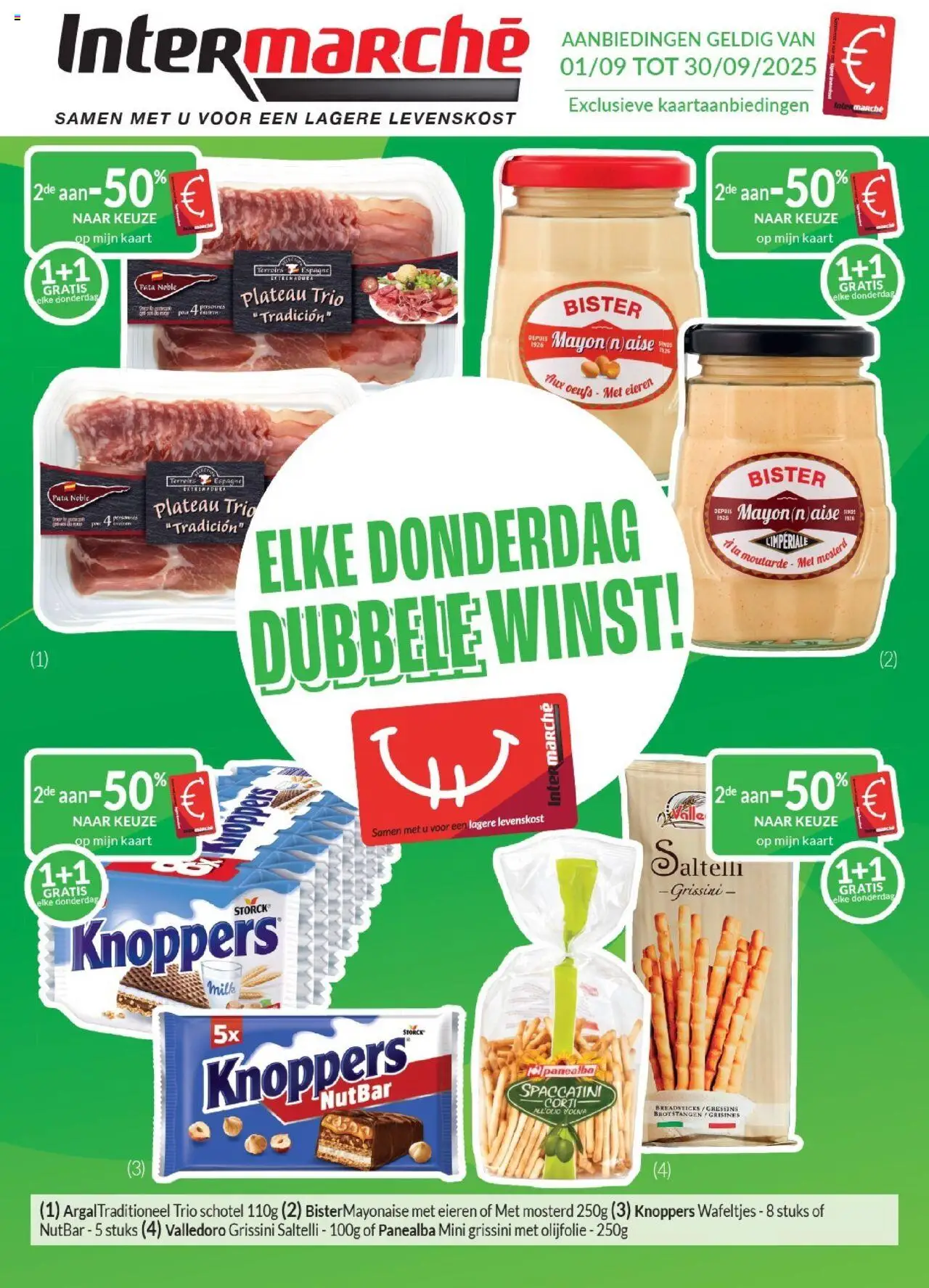 Intermarché shop Folder geldig vanaf 01/09/2025 - Paginanummer 1