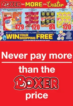 Preview of Boxer flyer valid from 30/03/2026