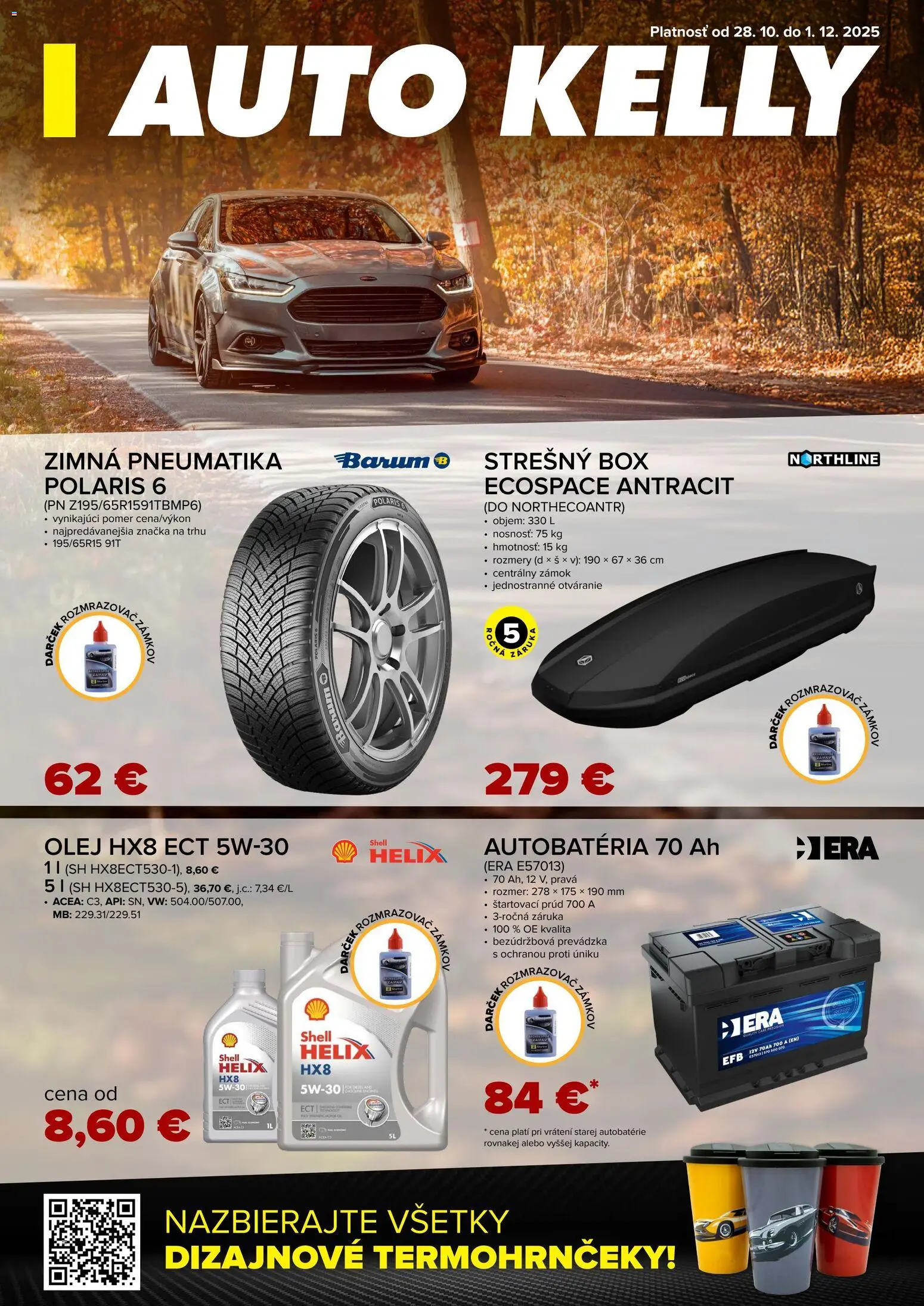 Náhľad Auto Kelly letáku platného od 28.10.2025