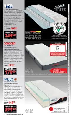 Vorschau von dem Prospekt des Geschäftes Matratzen Concord, gültig ab dem 26.11.2025 | Seite: 2