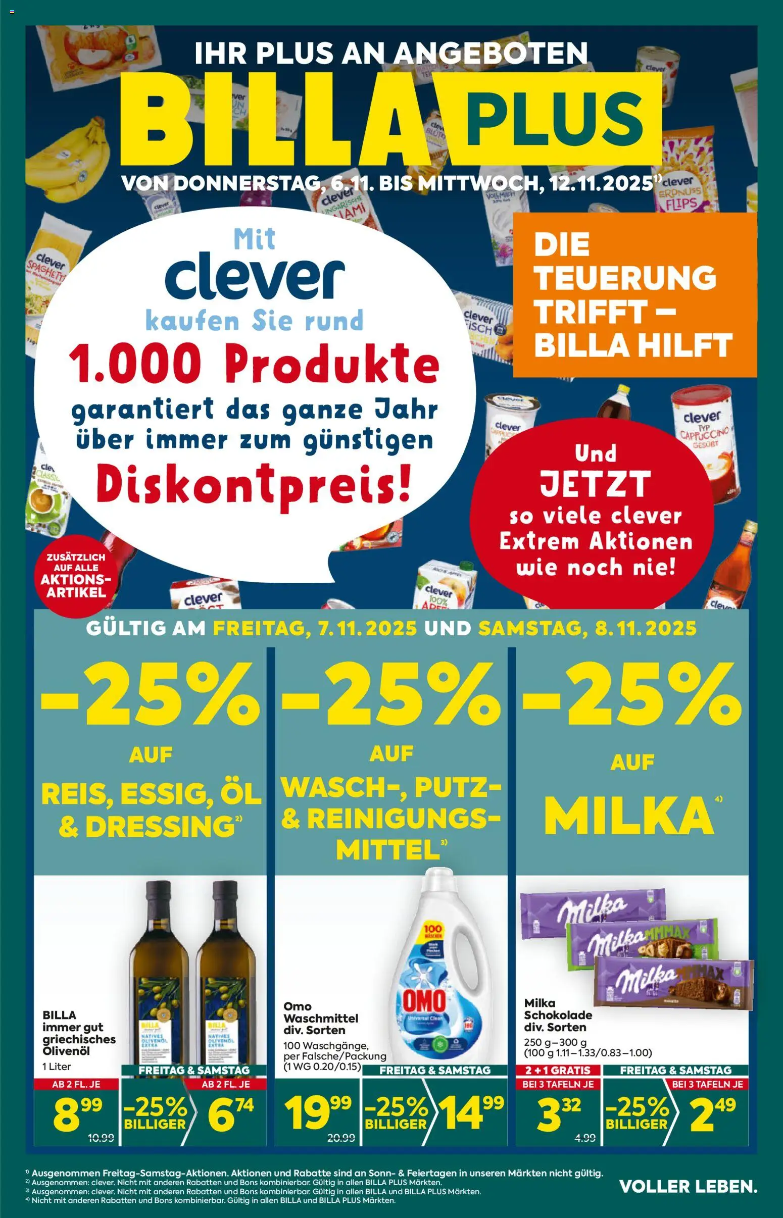 Vorschau der Angebote: Billa Plus Flugblatt gültig ab 06.11.2025