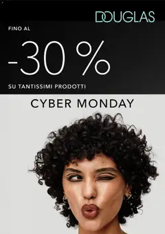 Anteprima dell'opuscolo Volantino Cyber Monday dal negozio Douglas valido da 01/12/2025