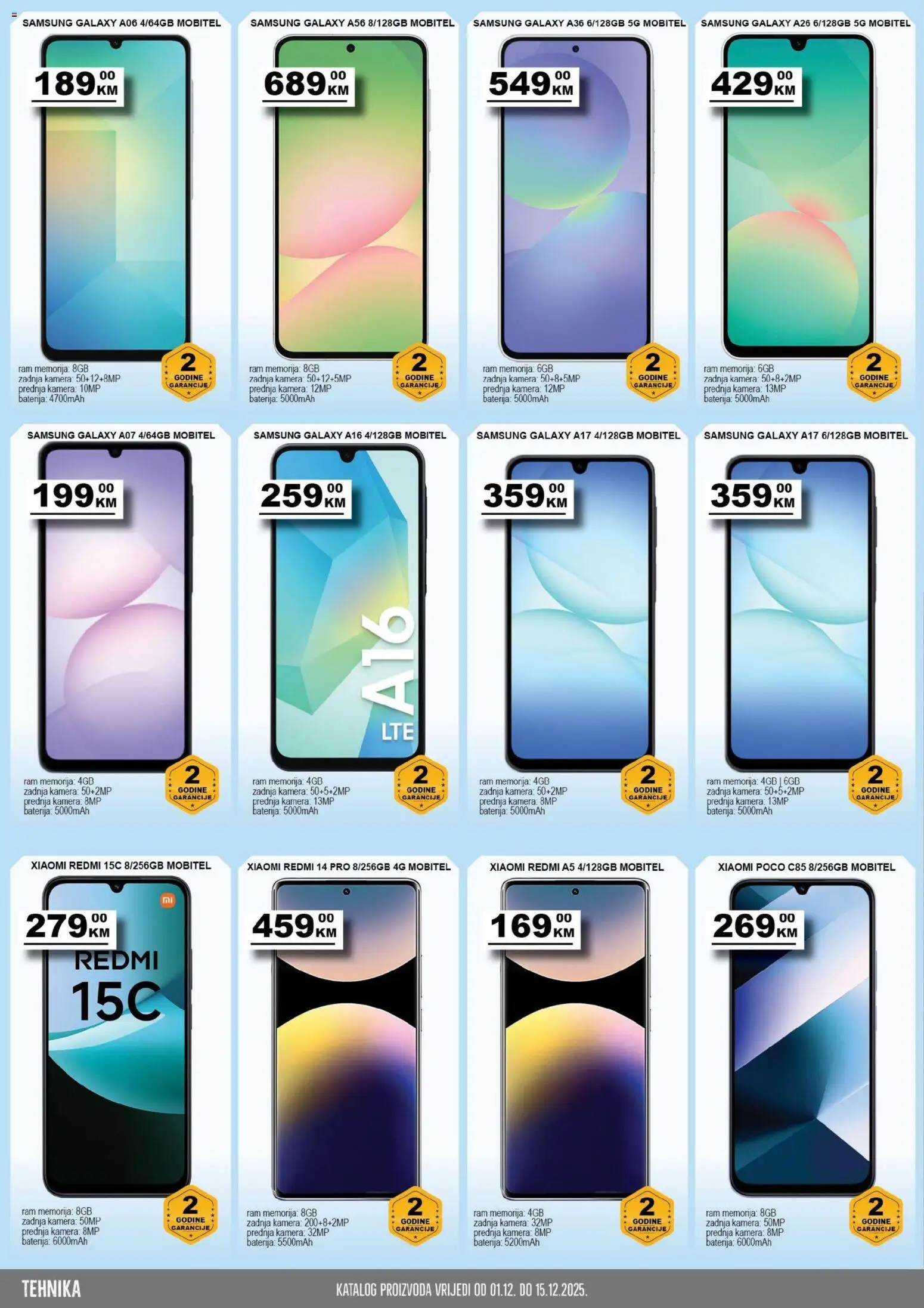 Pregled letka Katalog trgovine Prodex vrijedi od 2025.12.01