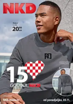 Pregled letka Katalog trgovine NKD vrijedi od 03.11.2025