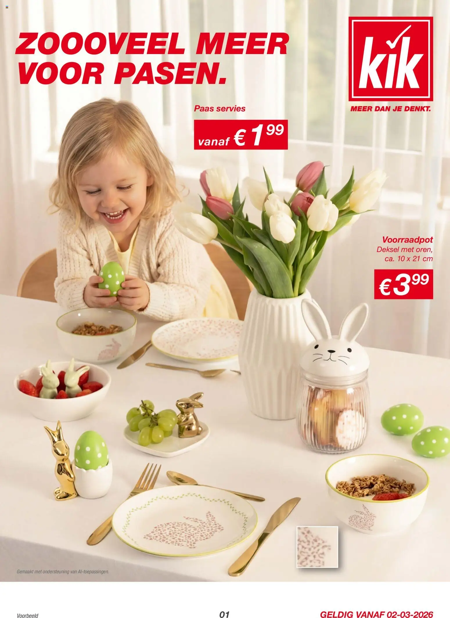 Voorbeeld van KiK folder van winkel KiK geldig vanaf 02-03-2026