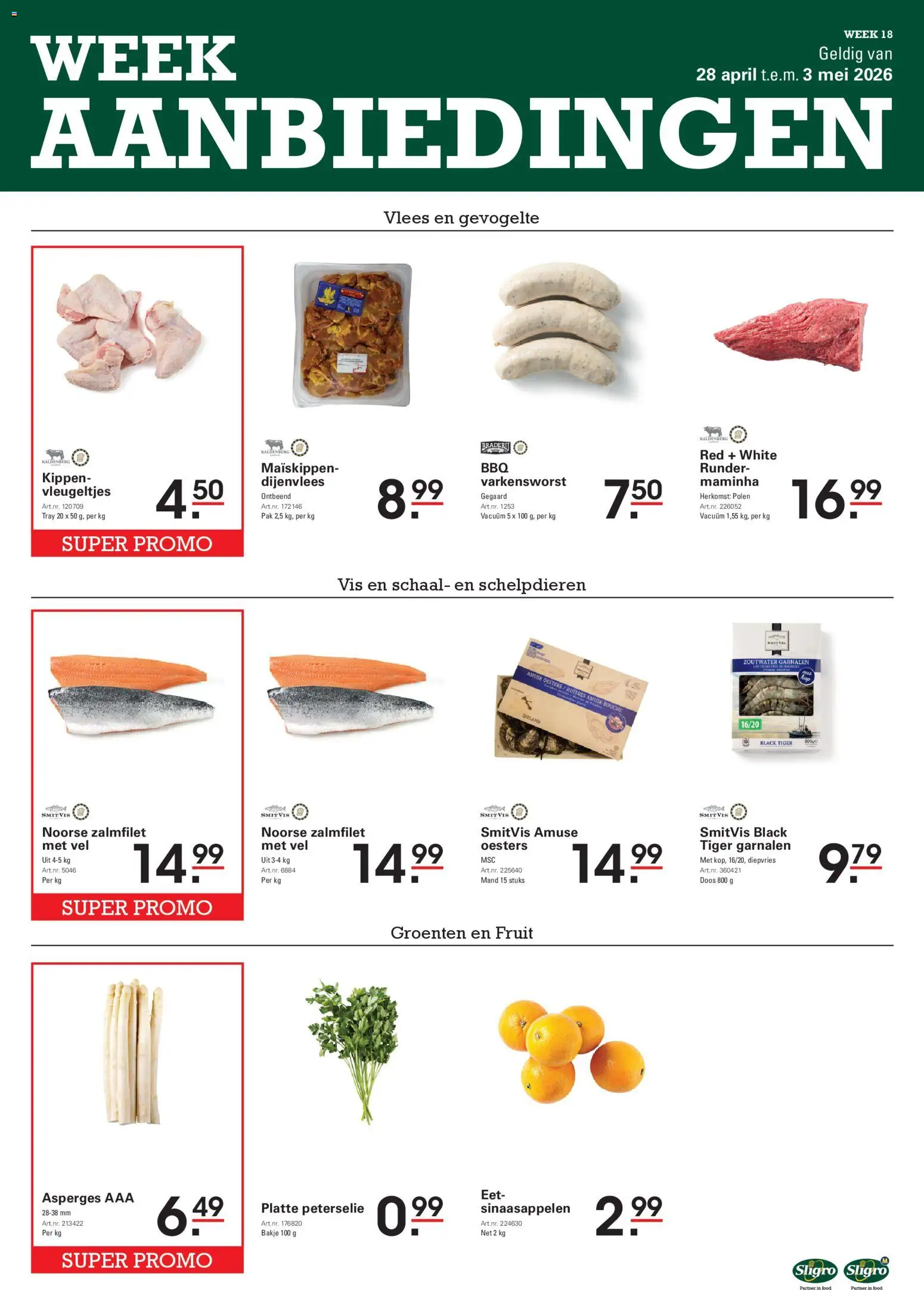 Voorbeeld van Sligro Folder van winkel Sligro geldig vanaf 28/04/2026