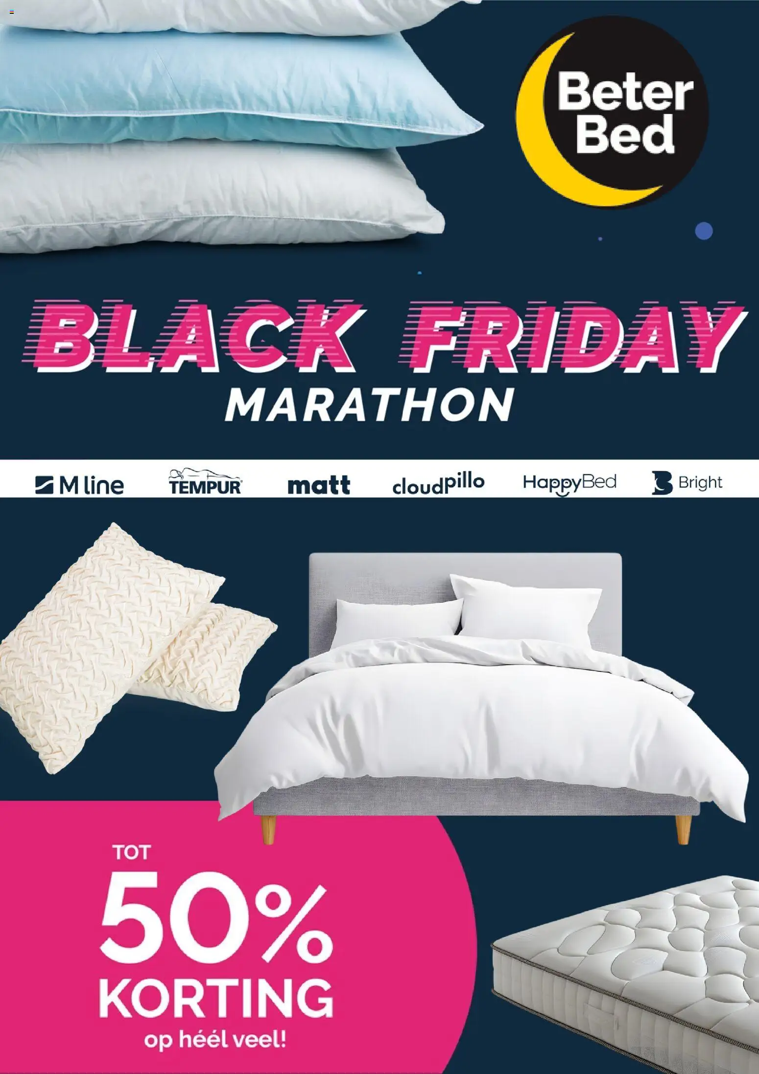 Voorbeeld van Black Friday van winkel Beter Bed geldig vanaf 11-11-2025
