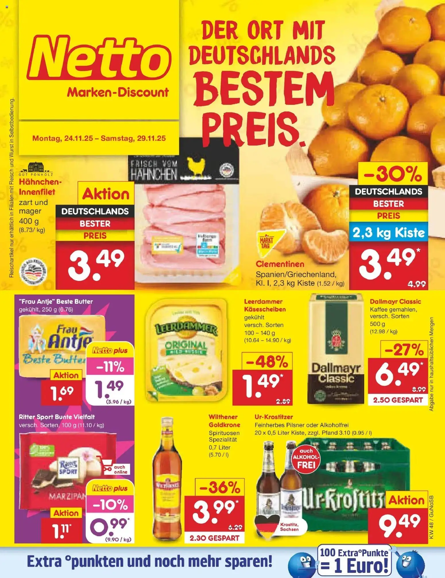 Vorschau von dem Prospekt des Geschäftes Netto Marken-Discount, gültig ab dem 24.11.2025