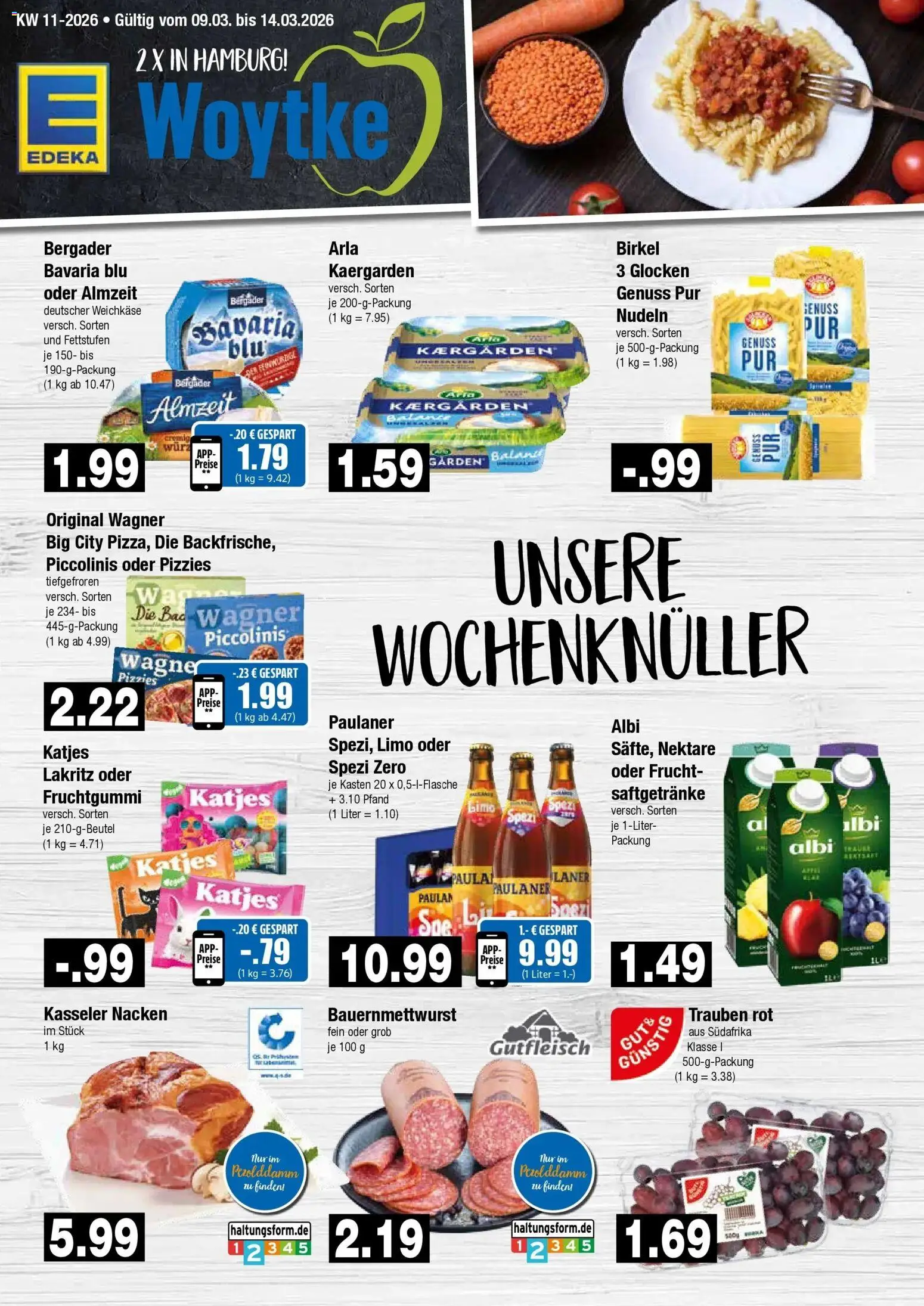 Vorschau von dem Prospekt des Geschäftes Edeka, gültig ab dem 09.03.2026