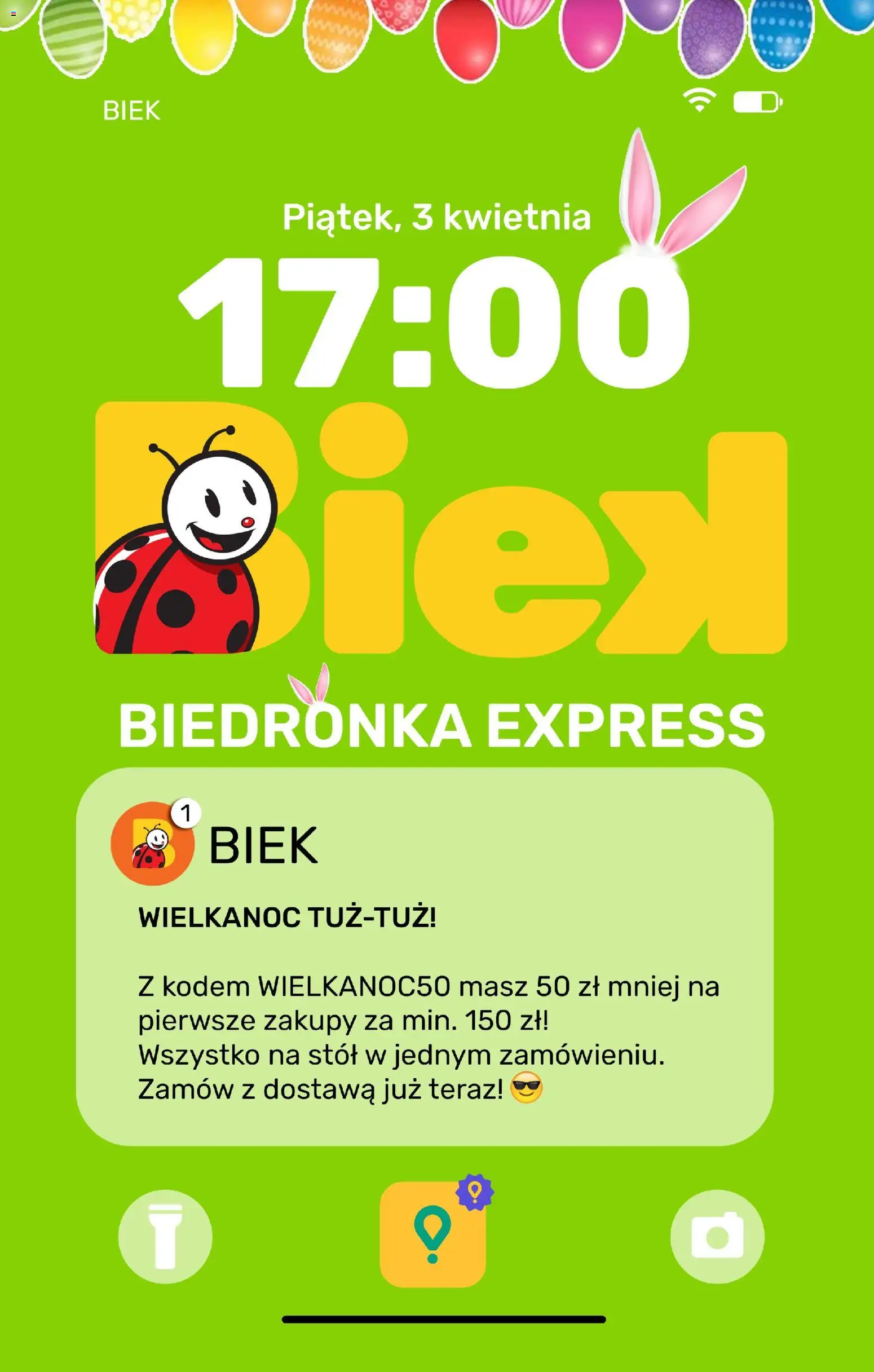 Pogląd gazetki "Biedronka gazetka - Biek" ze sklepu Biedronka ważnej od 03.04.2026