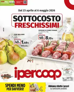 Anteprima dell'opuscolo Ipercoop volantino Sesto San Giovanni dal negozio Ipercoop valido da 23/04/2026