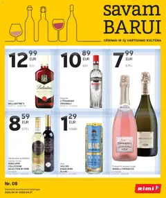 Rimi parduotuvės leidinio Rimi leidinys - Alkoholinių gėrimų galiojančio nuo 2026.04.14 peržiūra