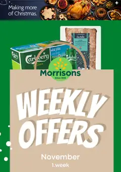 Preview of Morrisons Weekly offers valid from 03/11/2025