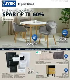 Eksempel på tilbudsavis Tilbudsavis fra butik JYSK gyldig fra 12/09/2025