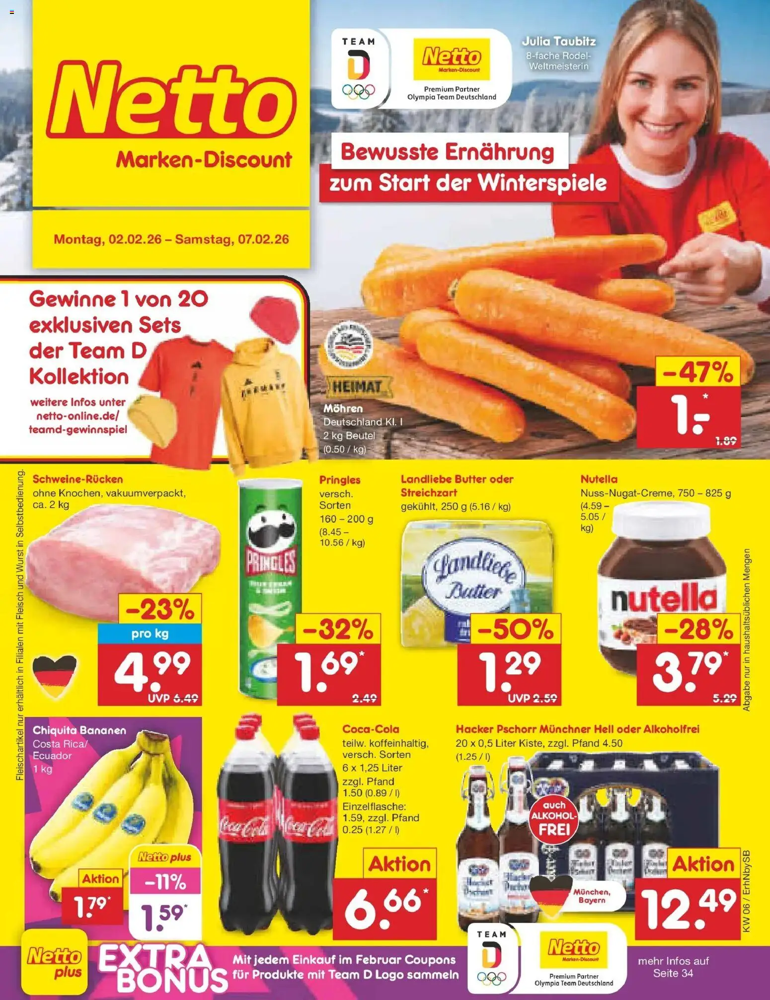 Vorschau von dem Prospekt des Geschäftes Netto Marken-Discount, gültig ab dem 01.02.2026