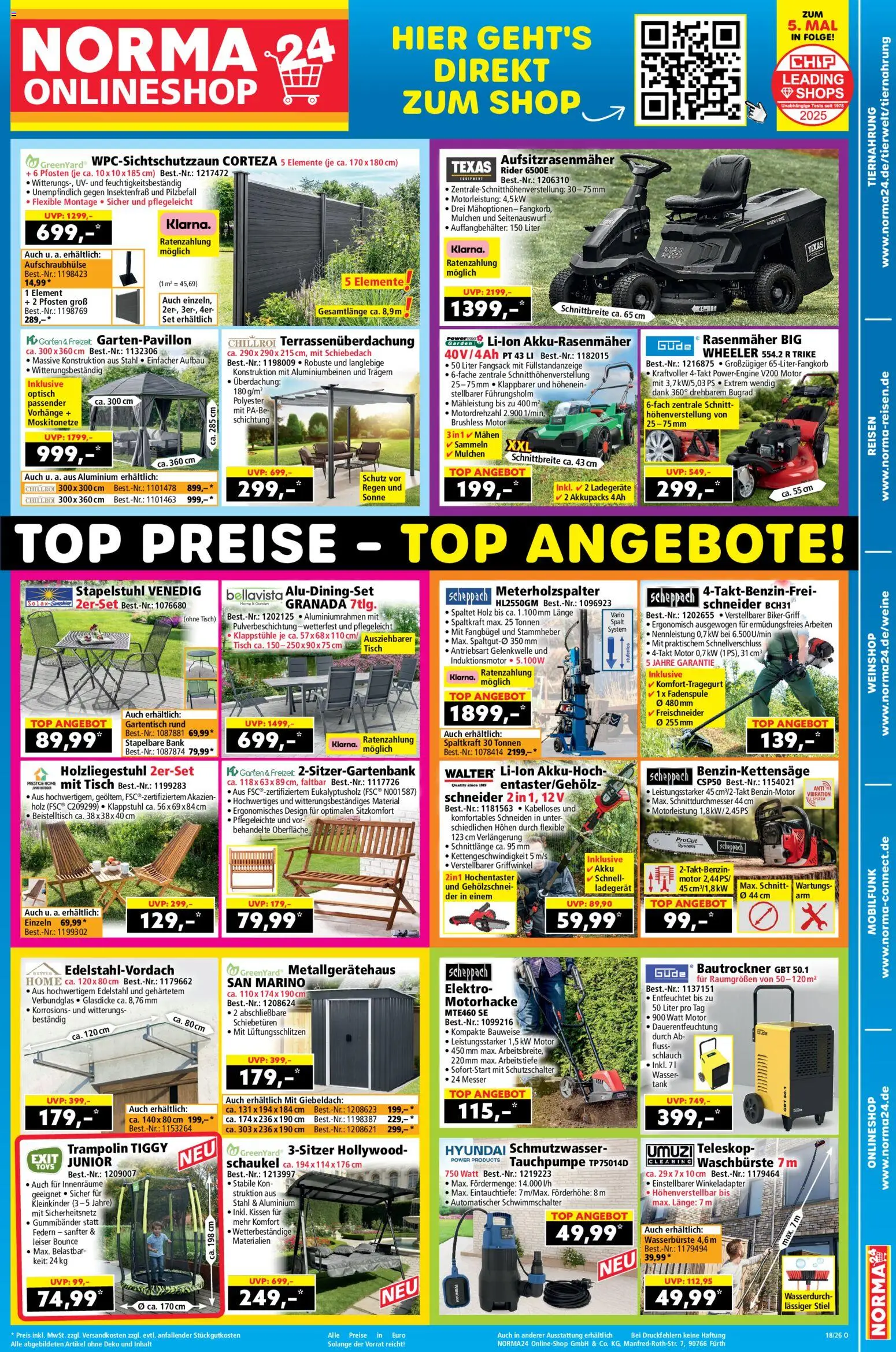 Vorschau von dem Prospekt des Geschäftes Norma, gültig ab dem 27.04.2026