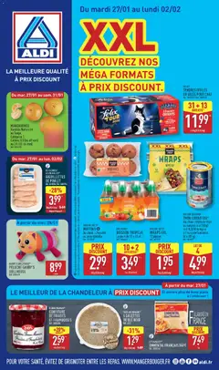 Prévisualisation de Catalogue de la semaine 5 du magasin Aldi formulaire valide 27/01/2026