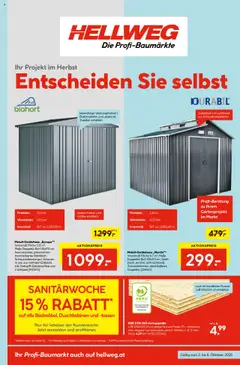 Vorschau der Angebote: HELLWEG Flugblatt gültig ab 02.10.2025
