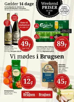 Eksempel på tilbudsavis Tilbudsavis fra butik Dagli'Brugsen gyldig fra 24/10/2025