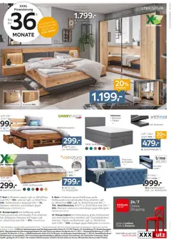 Vorschau der Angebote: XXXLutz Schlafzimmer mit Akzenten gültig ab 21.10.2025 | Seite: 3