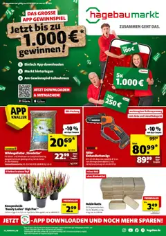 Vorschau von dem Prospekt des Geschäftes Hagebau, gültig ab dem 27.09.2025