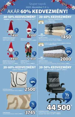 JYSK - Akciós újság JYSK megtekintése, amely érvényes 2025.12.01.-től | Oldal: 2