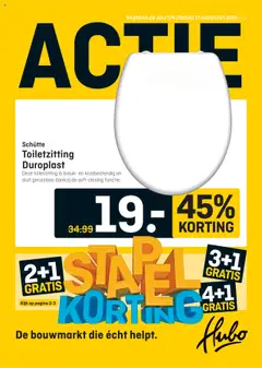 Voorbeeld van Folder van winkel Hubo geldig vanaf 28-07-2025