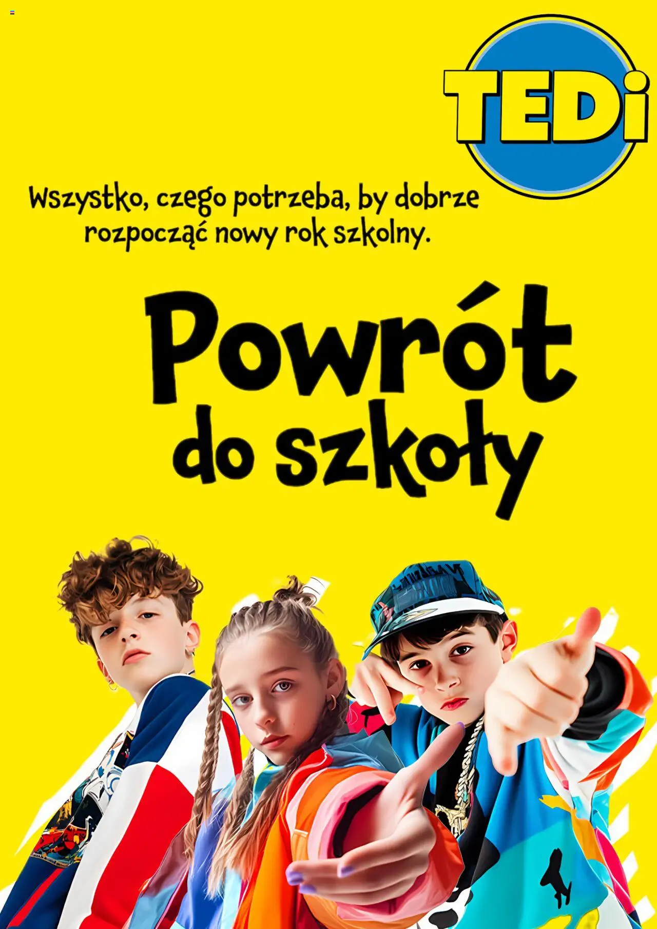 TEDi Gazetka od 18.08.2025 - Nowa Gazetka - Numer strony 1