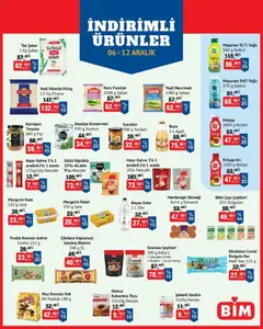 BİM İndirimli Ürünler 06.12.2025 - Broşürünün önizlemesi