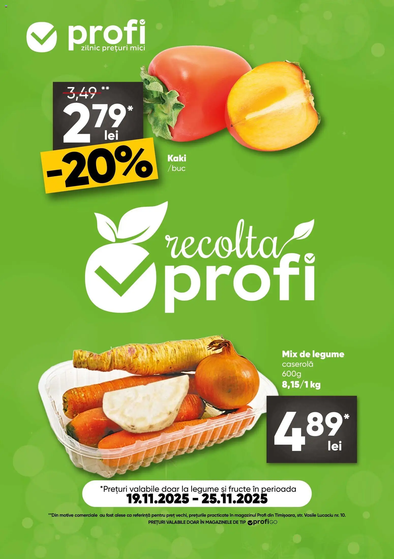 Previzualizarea de cataloage: Profi Revista Fresh Go valabil de la 19.11.2025