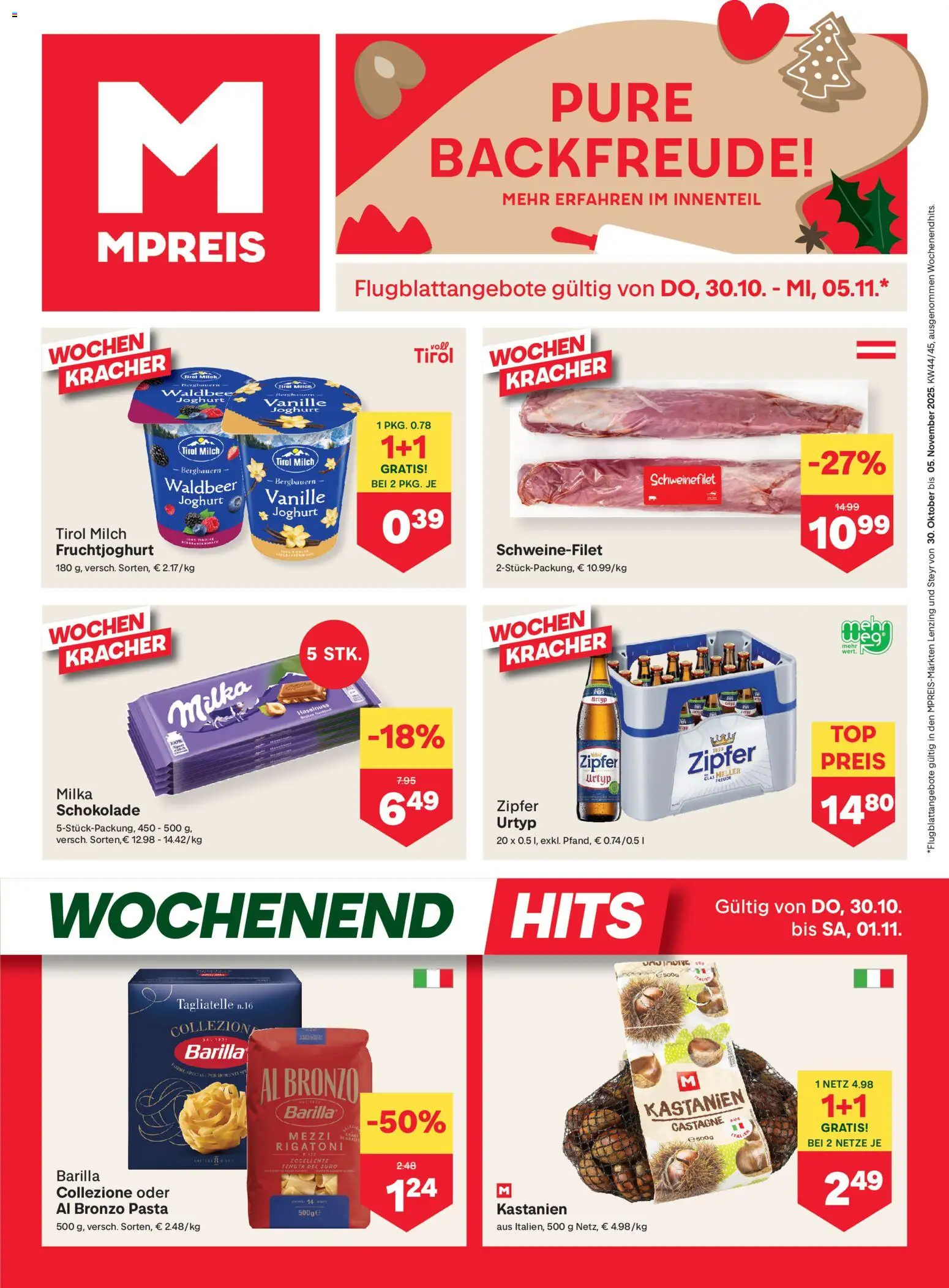 MPREIS Lenzing ab (30.10.2025 - 05.11.2025) - Seite 1