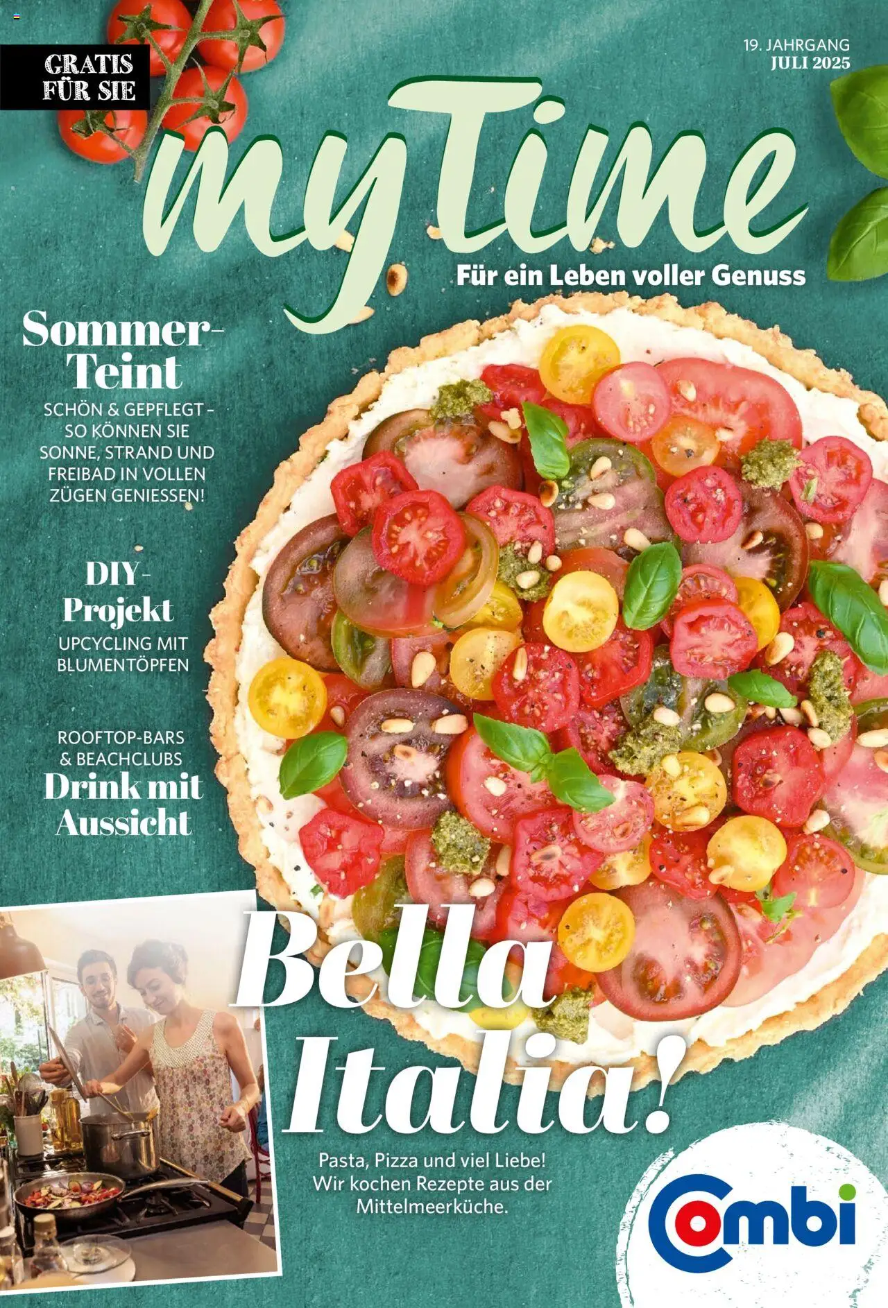 Combi myTime Juli 2025 (vom 01.07.2025 - 31.07.2025) - Pizza