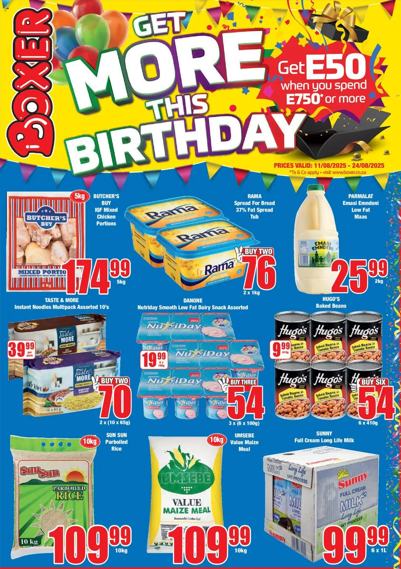 Boxer eSwatini - Specials from 11/08 - 24/08/2025 > Promotions