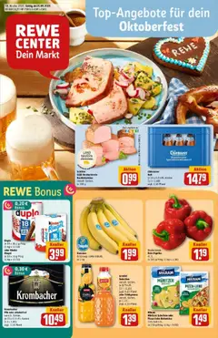 Vorschau von dem Prospekt des Geschäftes Rewe, gültig ab dem 14.09.2025
