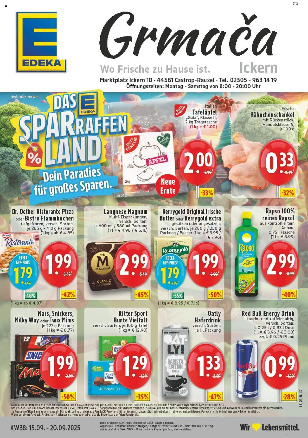 EDEKA Prospekt ab 14.09.2025 - Prospekt Castrop-Rauxel Online