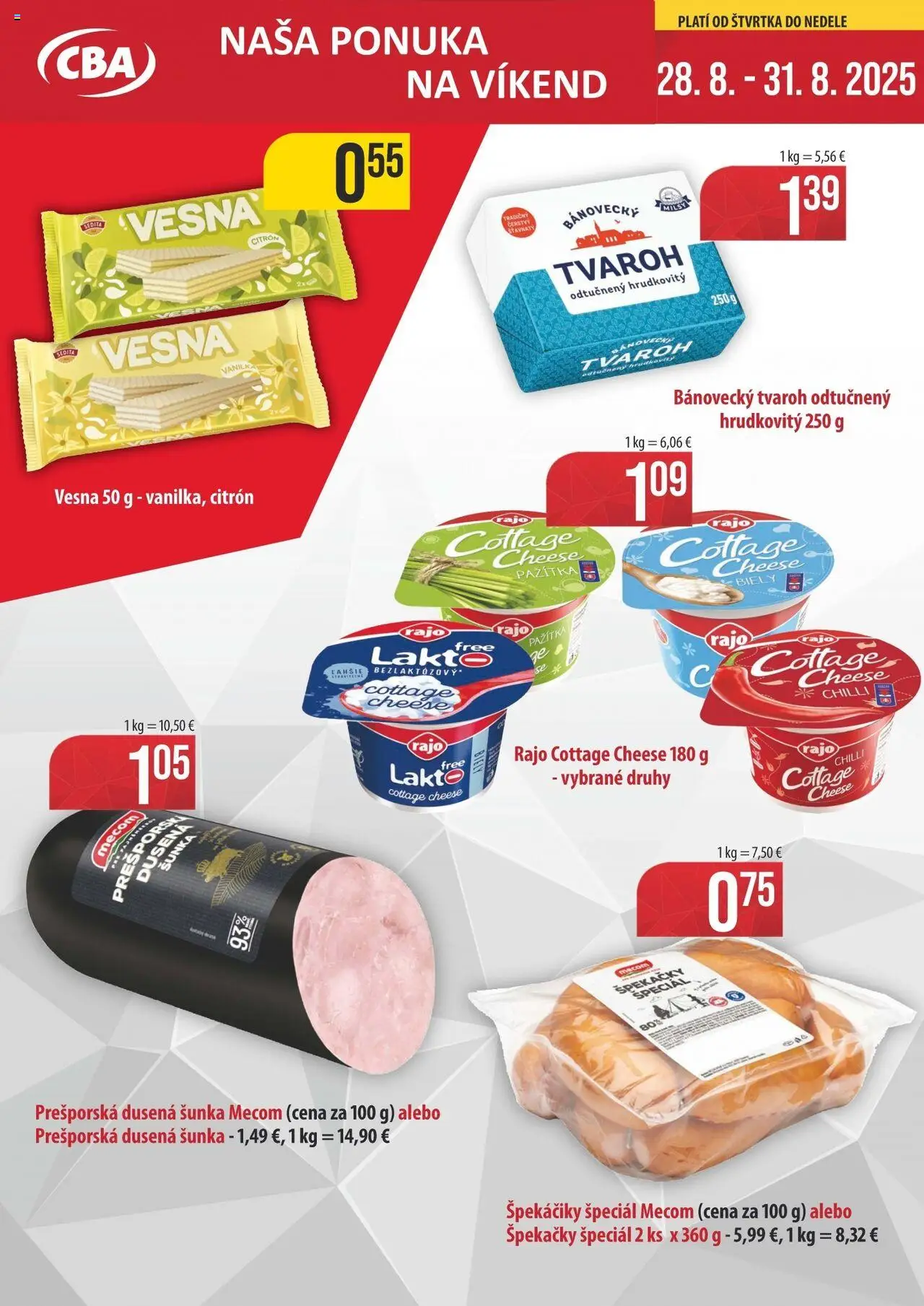Sintra Víkendová ponuka (28.08. - 31.08.2025) - Akčná ponuka
