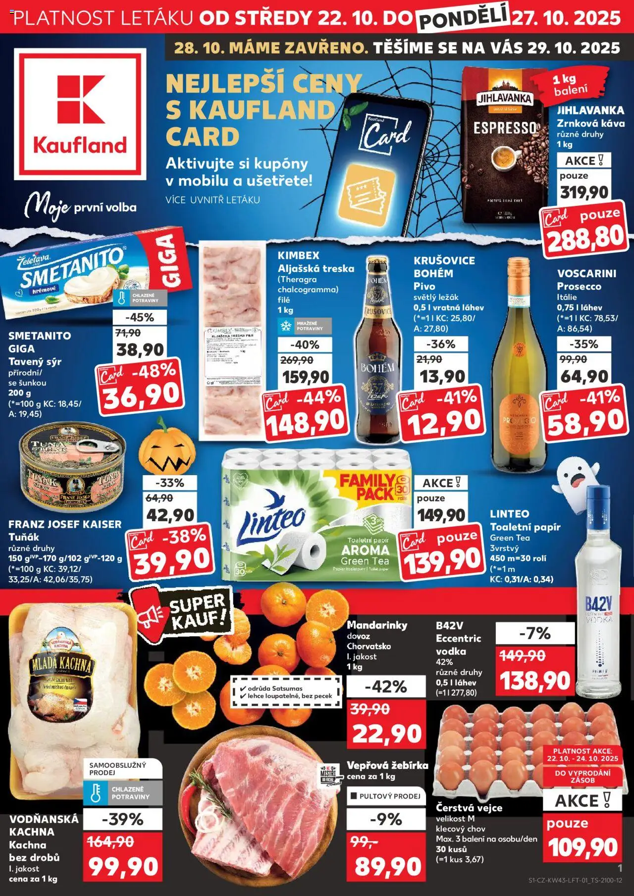  KAUFLAND Leták - Liberec (22.10.2025) příští týden 