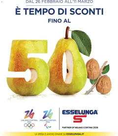 Anteprima dell'opuscolo Volantino Roma dal negozio Esselunga S valido da 26/02/2026