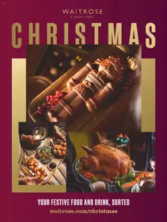 Preview of Waitrose Christmas valid from 01/10/2025