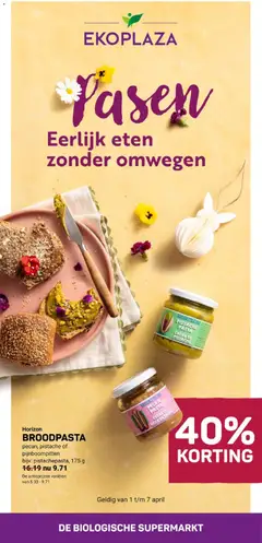 Voorbeeld van Ekoplaza folder van winkel Ekoplaza geldig vanaf 01-04-2026