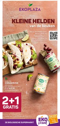 Voorbeeld van Folder week 7 van winkel Ekoplaza geldig vanaf 11-02-2026